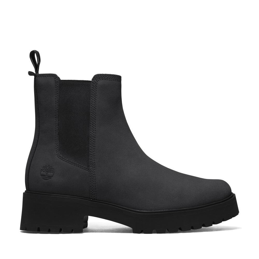 TIMBERLAND WOMEN'S 10 CARNABY COOL MID CHELSEA BOOT JET BLACK